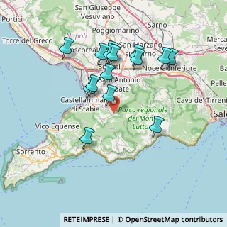Mappa Via Fornace, 80054 Gragnano NA, Italia (7.53067)