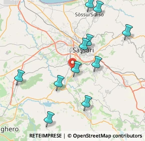 Mappa Loc. Badde Risi, 07049 Usini SS, Italia (9.18091)