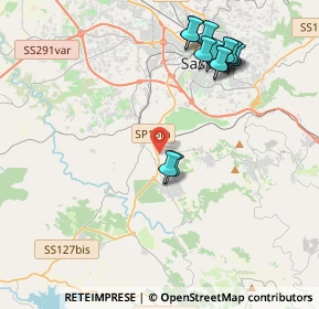 Mappa Loc. Badde Risi, 07049 Usini SS, Italia (4.72462)