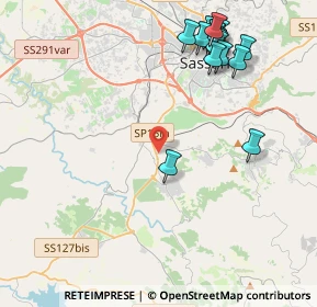 Mappa Loc. Badde Risi, 07049 Usini SS, Italia (5.37722)
