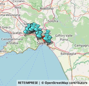 Mappa Via Mascia Mario, 84124 Salerno SA, Italia (8.59875)