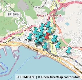 Mappa Via Mascia Mario, 84124 Salerno SA, Italia (0.476)