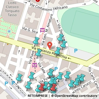 Mappa Piazza Pasquale Paoli, 84122 Salerno SA, Italia (0.08077)