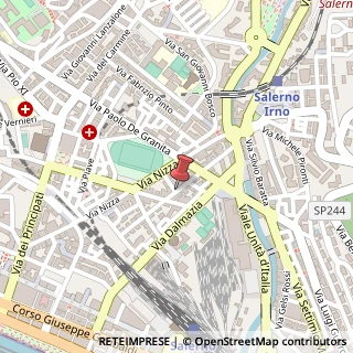 Mappa Via Luigi Cacciatore, 26, 84124 Salerno, Salerno (Campania)