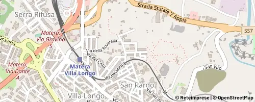 Mappa Matera