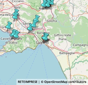 Mappa Via Andrea Guglielmini, 84134 Salerno SA, Italia (20.509)