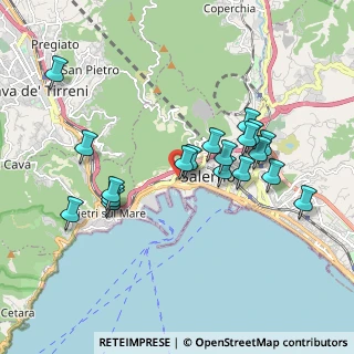 Mappa Via Madonna del Monte, 84121 Salerno SA, Italia (1.93421)