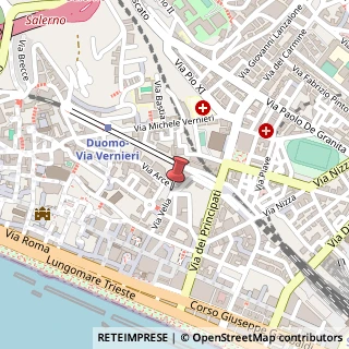 Mappa Via Fieravecchia,  45, 84122 Salerno, Salerno (Campania)