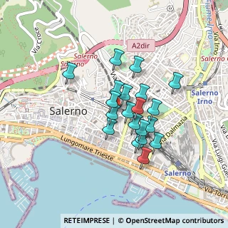 Mappa Viale Ruggero Moscati, 84125 Salerno SA, Italia (0.3455)