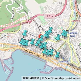 Mappa Viale Ruggero Moscati, 84125 Salerno SA, Italia (0.4075)