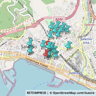 Mappa Viale Ruggero Moscati, 84125 Salerno SA, Italia (0.339)
