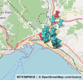 Mappa Viale Ruggero Moscati, 84125 Salerno SA, Italia (1.1295)