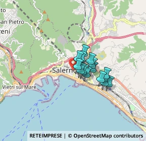 Mappa Viale Ruggero Moscati, 84125 Salerno SA, Italia (1.04643)