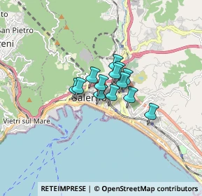 Mappa Viale Ruggero Moscati, 84125 Salerno SA, Italia (0.88231)