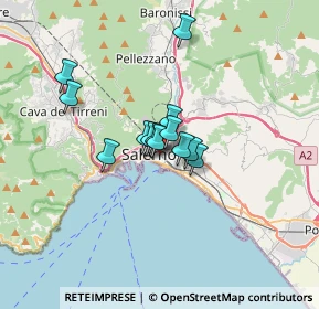 Mappa Via Generale Ferrante Maria Gonzaga, 84125 Salerno SA, Italia (2.22)