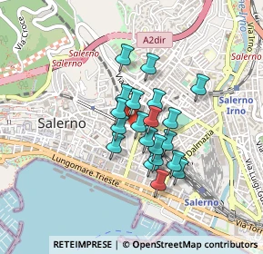 Mappa Via Generale Don Ferrante Maria Gonzaga I-84125 Salerno SA, 84125 Salerno SA, Italia (0.321)