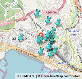 Mappa Via Generale Don Ferrante Maria Gonzaga I-84125 Salerno SA, 84125 Salerno SA, Italia (0.34)