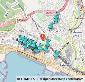 Mappa Via Generale Ferrante Maria Gonzaga, 84125 Salerno SA, Italia (0.42)