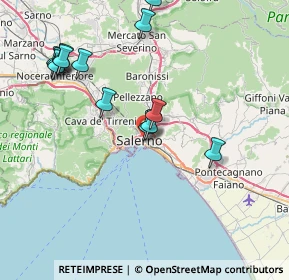 Mappa Via Michelangelo Schipa, 84125 Salerno SA, Italia (8.88538)