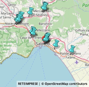 Mappa Via Generale Ferrante Maria Gonzaga, 84125 Salerno SA, Italia (7.794)