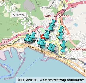 Mappa Via Generale Ferrante Maria Gonzaga, 84125 Salerno SA, Italia (0.6325)