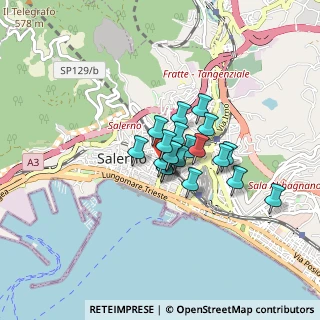 Mappa Via Generale Ferrante Maria Gonzaga, 84125 Salerno SA, Italia (0.529)