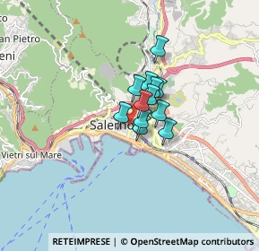 Mappa Via Generale Ferrante Maria Gonzaga, 84125 Salerno SA, Italia (0.855)