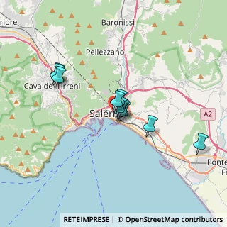Mappa Via Michelangelo Schipa, 84125 Salerno SA, Italia (2.74182)