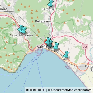 Mappa Via Michelangelo Schipa, 84125 Salerno SA, Italia (3.08455)