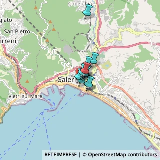 Mappa Via Generale Don Ferrante Maria Gonzaga I-84125 Salerno SA, 84122 Salerno SA, Italia (0.71909)