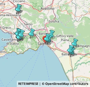Mappa Via Generale Ferrante Maria Gonzaga, 84125 Salerno SA, Italia (17.45786)