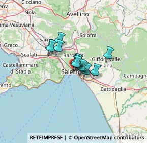 Mappa Via Generale Ferrante Maria Gonzaga, 84125 Salerno SA, Italia (6.9)