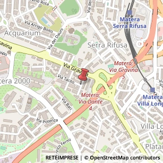 Mappa Via cicerone 31, 75100 Matera, Matera (Basilicata)