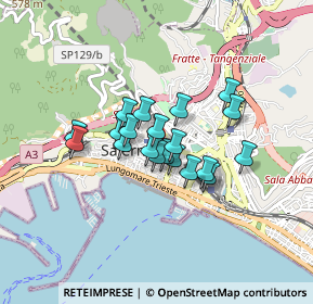 Mappa Via S. Gregorio VII, 84125 Salerno SA, Italia (0.6045)