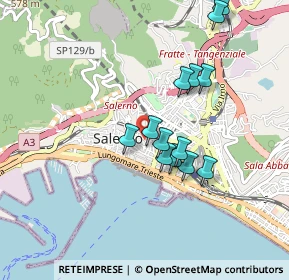Mappa Via S. Gregorio VII, 84125 Salerno SA, Italia (0.84769)