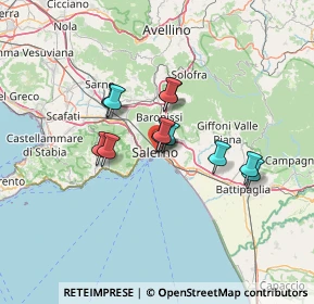 Mappa Via S. Gregorio VII, 84125 Salerno SA, Italia (10.29333)