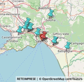 Mappa Via S. Gregorio VII, 84125 Salerno SA, Italia (11.99)
