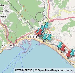 Mappa Via S. Gregorio VII, 84125 Salerno SA, Italia (1.71818)