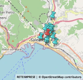 Mappa Via S. Gregorio VII, 84125 Salerno SA, Italia (0.94917)