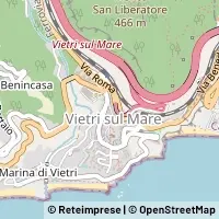 Hartă Vietri sul Mare