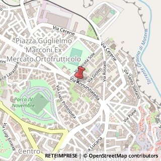 Mappa Via Annunziatella, 99, 75100 Matera, Matera (Basilicata)
