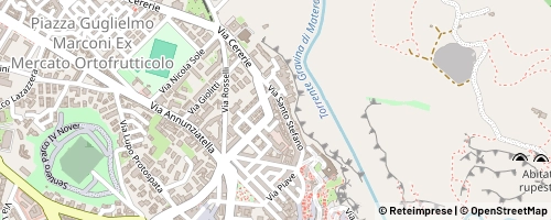Mappa Matera