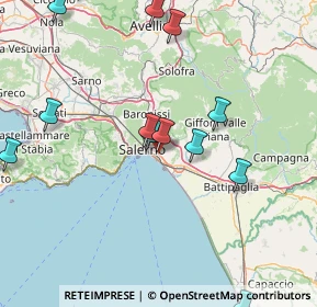 Mappa Tangenziale di Salerno, 84133 Salerno SA, Italia (22.25533)