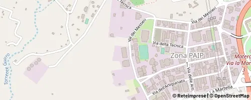 Mappa Matera
