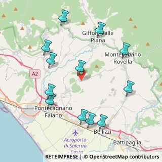 Mappa Via Beneficenza, 84090 Montecorvino Pugliano SA, Italia (4.8725)