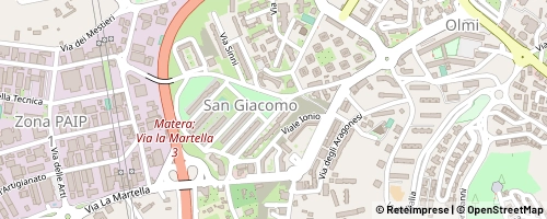 Mappa Matera