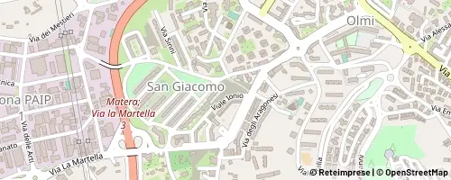 Mappa Matera