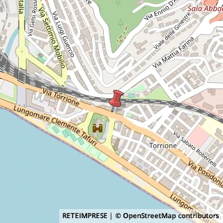Mappa Via Torrione, 125, 84127 Salerno, Salerno (Campania)