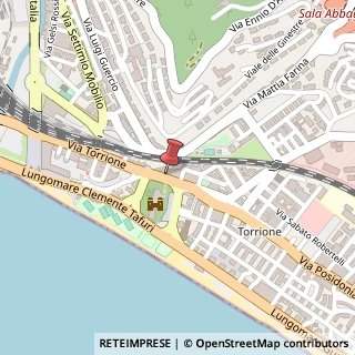 Mappa Via Torrione, 109, 84127 Salerno, Salerno (Campania)