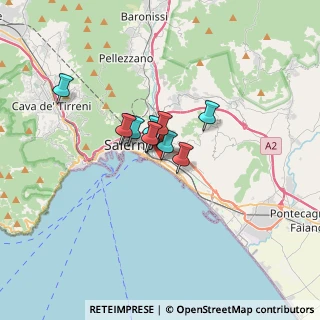 Mappa Via Antonio Rotondo, 84127 Salerno SA, Italia (1.96909)